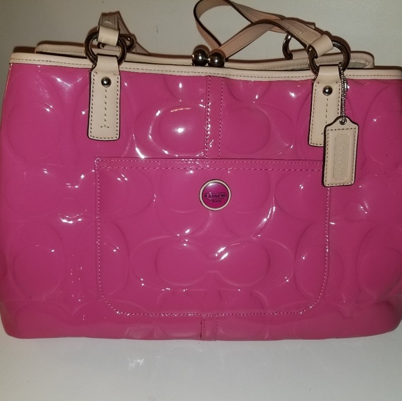 Coach Handbags - Authentic Pink Coach purse